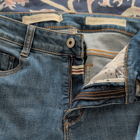 Anthropologie Light Blue Skinny Jeans - Picture 3 of 4